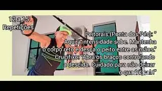 Quer treinar o corpo todo usando apenas o peso do corpo e uma fita de suspensão? 15 exercícios.