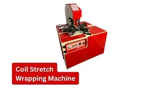 Coil Stretch Wrapping Machine for Hose Pipe Coils | Fast, Secure & Industrial Packaging