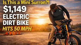 Is This a Mini Surron?! $1,149 Electric Dirt Bike Hits 50 MPH