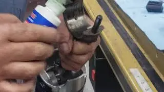 Piston ring bearing installation on fj40