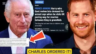 Daily Mail подтверждает: К. Чарльз тайно добивался пересмотра политики безопасности Гарри, несмот...