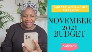 November 2021 Budget with Me| Monthly Budget Planning| Zero-Based Budgeting| Budget Tracking