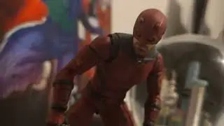 Daredevil vs bullseye stop motion