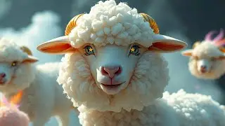 How Sheep Will Look in 2091 | AI-Engineered Future Farm Animals