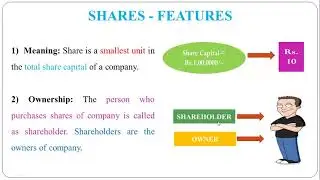 7 - Concept and Features of Shares