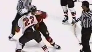 Mike Peluso vs Luke Richardson Oct 23, 1997