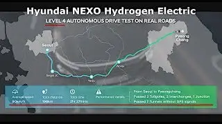 Hyundai Hydrogen Electric NEXO Achieves SAE Level 4 Autonomy in Korea (2018)
