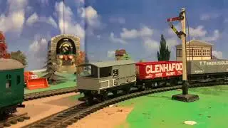 Train stops play
