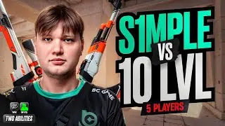 СИМПЛ ИГРАЕТ С ВХ ПРОТИВ 5 СТРИМЕРОВ НА ШОУ МАТЧЕ ОТ ЭВЕЛОНА!! EVELONE ШОУ МАТЧ S1MPLE С ЧИТАМИ!!