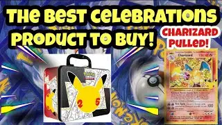 Pulled A Charizard! The Best Valued Pokemon Celebrations Product To Buy!