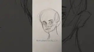 Drawing head instead of doing work because I love procrastination