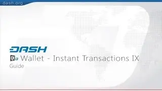 Dash: QT Wallet How to use Instant Transactions = G15E16