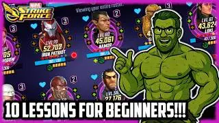 10 Things I Learned as a Beginner in Marvel Strike Force!