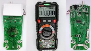 Multímetro digital Kaiweets HT-118E: Unboxing, testes e desmontagem