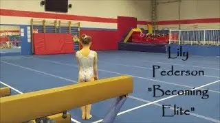 Lily Pederson, Age 11, USAG HOPES Compulsory Floor Routine