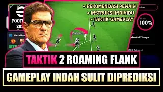 Taktik 2 Roaming Flank Dengan Formasi Serangan Balik di eFootball 2026