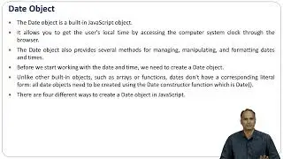 MCA, MCA-103, Block-04, Unit-07, Java Script Date functions, Mathematical Functions