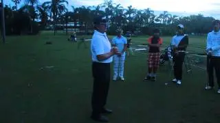 [Australian Golf Academy _  ANK GOLF] Ian Triggs. Positive attitude for Junior Golfers.