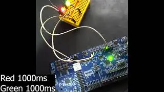 Using nRF5340 ZephyrOS to blink multiple LEDs