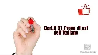 Cert.It B1 | Prova di Usi dell´Italiano