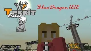 Dragon's Tekkit Adventure's Ep 7 A Quarry Power Adapter