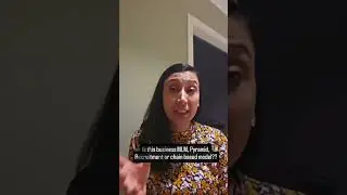 Is this business MLM, pyramid, recruitment or chain based model?