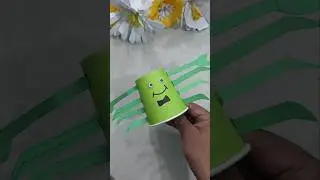 How to make a using ladybug easy craft ideas for kids #shortvideo #shorts #youtubeshorts#artandcraft