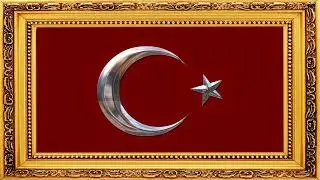 TV FRAMED TURKISH FLAG 3 HOURS / TV &Ccedil;ER&Ccedil;EVE T&Uuml;RK BAYRAĞI 3 SAAT