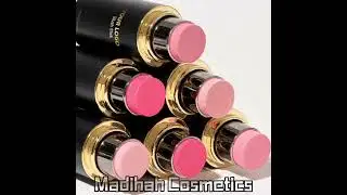 China Madihah Custom Logo Natural Cream Blusher Cosmetics Face Makeup Blush Stick Factory