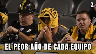 La PEOR TEMPORADA de cada FRANQUICIA NFL | Parte 2 - Americana