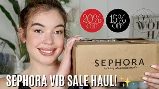 $500 SEPHORA VIB SALE HAUL 2022 |  ROUND TWO!!!