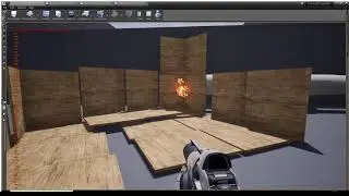 Flammable Material & Fire Expansion Test 1 - Unreal Engine 4
