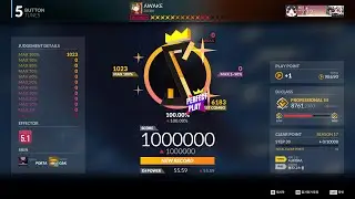 [DJMAX RESPECT V] AWAKE - DIEIN 5B MX PERFECT PLAY 100.00%