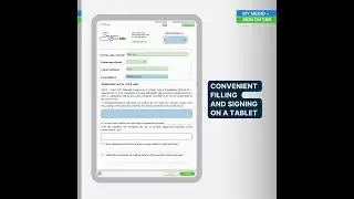 My Medio + Sign on tab for digital document management in healthcare