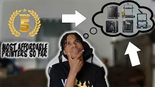 The top 5 best affordable 3d printers so far! | Full budget friendly breakdown!