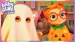 LIVE! The Babies And Charlie's Spooky Season 🎃 BRAND NEW Halloween Episode 🔴 Baby Alive Season 4