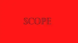 Scope in Java