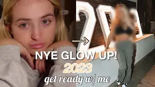 NYE GRWM 2022!! + the PERFECT base routine *hair, makeup & party bts*