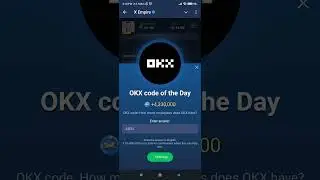 Musk xempire codes #OKX Code today 15 October 2024 #trading #crypto #coin #shorts