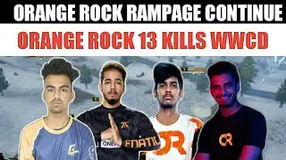 Orange Rock Rampage || OR 13 Kills Chicken dinner || TSM entity gaming