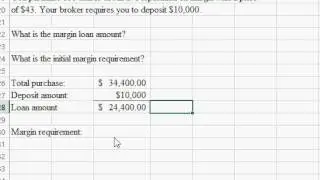 Determining margin