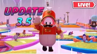 Fall Guys  3.5 UPDATE :  Live Stream BLOODY FISTS GAMING - No Commentary