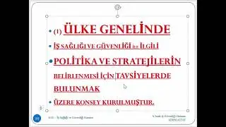 Ulusal ve Uluslararası kuruluşlar Açıklamalı Sorular 1
