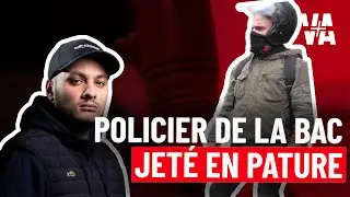 TAHA BOUHAFS jette en p&acirc;ture un policier de la BAC