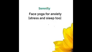 Face Yoga for anxiety, stress, and sleep | for menopause support
