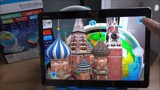 Интерактивный глобус Oregon Scientific ExplorerAR SG338R - виртуальная реальность