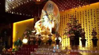 Singapore's China Town - Buddhist Temple and Fish Market