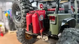 DIY gas jugs mount
