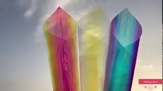 PVC colorful rainbow iridescent effective decoration plastic film