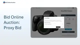 Automatic Bidding with Proxy Bid &ndash; Bid Online Auction on Shopify